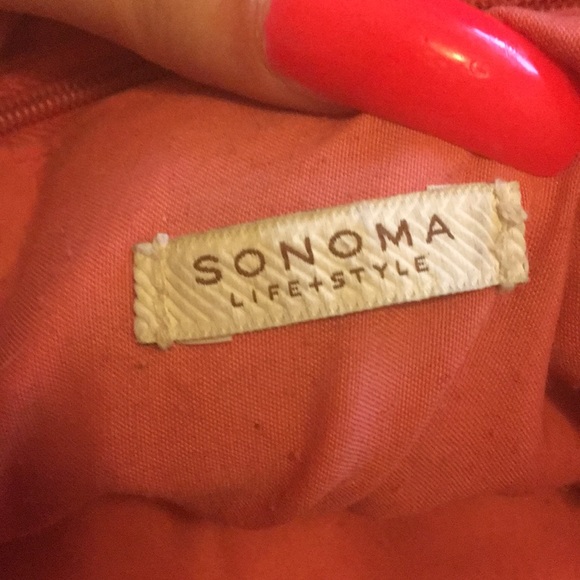 Sonoma life+style pink leather crossbody - Picture 6 of 7